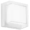 Image de INTEC Applique d'extérieur LED BLOCK, blanche, largeur 16 cm, plastique, CCT