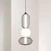 Image de Luce Ambiente Design Suspension LED INKAS, hauteur 53 cm, noir, verre/métal, CCT