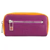 Image de DUDU Porte-clés coloré Unisexe en Cuir véritable de Vachette Fuchsia