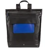 Image de DUDU Sac à Dos pour Homme et Femme, Sac à Dos Souple Casual en Cuir véritable avec Fermeture éclair, Grand Sac à Dos coloré pour Le Travail et Les Loisirs Noir