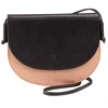 Image de DUDU Petit Sac à Bandoulière en Cuir Femmes, Sac à Main Compact et Plat avec Fermeture à Bouton, Bandoulière Ajustable Noir