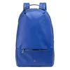 Image de DUDU Sac à Dos Sport en Cuir Multicouleur pour Homme et Femme, Sac à Dos Souple et coloré avec Poche antivol Bleuet