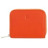 Image de DUDU Petit Porte-Monnaie en Cuir coloré pour Hommes et Femmes avec Fermeture éclair, Pochettes pour Cartes, Portefeuille Compact Citrouille