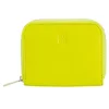 Image de DUDU Petit Porte-Monnaie en Cuir coloré pour Hommes et Femmes avec Fermeture éclair, Pochettes pour Cartes, Portefeuille Compact Lime