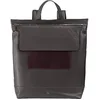 Image de DUDU Sac à Dos pour Homme et Femme, Sac à Dos Souple Casual en Cuir véritable avec Fermeture éclair, Grand Sac à Dos coloré pour Le Travail et Les Loisirs Anthracite