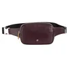 Image de DUDU Sac banane en cuir pour homme avec sangle abdominale réglable, sac banane coloré à poche unique avec fermeture éclair, support pour téléphone portable, sac de voyage, sac banane pour scooter, mot