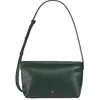 Image de DUDU Petit Sac à bandoulière pour Femme en Cuir Souple, Sac porté épaule, Fermeture à glissière, élégant Sac de soirée Mode Ville Fashion Mangrove