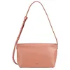 Image de DUDU Petit Sac à bandoulière pour Femme en Cuir Souple, Sac porté épaule, Fermeture à glissière, élégant Sac de soirée Mode Ville Fashion Rose Flamingo