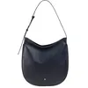 Image de DUDU Sac à bandoulière en Cuir Souple pour Femmes, Sac Hobo avec Fermeture èclaire, Grand Sac à bandoulière de Couleur réglable Navy