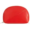 Image de DUDU Trousse de Maquillage Pochette en Cuir de Voyage avec Fermeture Multicolore Rouge Flamme