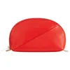 Image de DUDU Mini Sac à Main en Cuir, Trousse de Maquillage de Voyage, Petit Sac à Main à Fermeture éclair, Design coloré Rouge Flamme