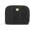Image de DUDU Portamonete Uomo Donna Piccolo Tascabile in Pelle Stampata Con Cerniera, sac Porta Tessere - Portafoglio Piccolo Compatto Black_Nude, Noir nude, 8,30