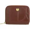 Image de DUDU Portamonete Uomo Donna Piccolo Tascabile in Pelle Stampata Con Cerniera, sac Porta Tessere - Portafoglio Piccolo Compatto Chocolate_Lilac, Violet chocolat, 8,30