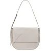 Image de DUDU Borsa Donna Grande in Vera Pelle Con Patta Davanti, Borsa a Tracolla Regolabile e Chiusura a Patta Con Bottoni Magnetici - Elegant e Pratica per Ogni Occasione Perla, Perla, 34,00