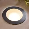 Image de Fumagalli Lampe encastrable sol Ceci 160 ronde noire 10W CCT