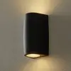 Image de Fumagalli Applique d'extérieur Marta 90 noir/givré GU10 CCT up/down