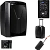 Image de Proel V12FREE - Système audio complet alimenté par batterie, boîtier actif moniteur diffuseur bi-amplifié à 2 voies de 400 W de crête, noir (V12FREE)