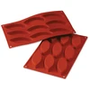 Image de Moule 9 barquettes ou calissons silicone Silikomart