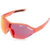 Image de Briko Sirio Lot de 2 Lunettes de Soleil de Cyclisme Unisexes pour Adulte Orange