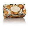 Image de Savon Orange, ronde 6x50 g, Savon de Fiorentino italienne, la main avec décoratif gravé