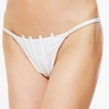 Image de La Perla - Bas de maillot de bain Graphique Couture blanc 44