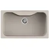 Image de Elleci lgf36051 granit   Evier granit, beige, 1 seins, 790 x 430 mm, 24 cm, 3,5 cm)