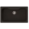 Image de Elleci LGF36059 Granito Évier 1 bac Anthracite 790 x 430 mm 24 cm 3,5 cm