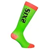 Image de SIXS Chaussettes Recovery Sock, Vert/Rouge, Taille 35/38