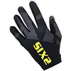 Image de SIX2 Gant de Cyclisme Unisexe pour Adulte Noir/Jaune Taille XXL