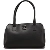 Image de Lamarthe - Sac porté épaule en Cuir Paris noir - 33x20x15 cm OS