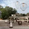Image de Karman Cell - lampe de sol cage, bronze, Ø55 cm