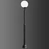 Image de LCD Lampadaire d’extérieur 1143, à 1 lampe, noir/blanc