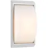 Image de LCD Applique d'extérieur 052, acier inoxydable, verre, détecteur de mouvement