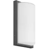 Image de LCD Außenwandleuchte, mit Bewegungsmelder, E27, 13 Watt, Graphit/edelstahl (039SEN)