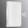 Image de LCD Applique d'extérieur Julea, acier inoxydable, détecteur de mouvement