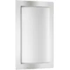 Image de LCD Applique murale avec détecteur de mouvement 1 x E27 13 W Acier inoxydable en acier inoxydable et verre opale