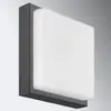 Image de LCD Applique d'extérieur Ernest, graphite, 25 x 25 cm, E27, acier inoxydable