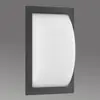 Image de LCD Applique d'extérieur Ivett, graphite, E27, verre
