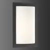Image de LCD Applique d'extérieur LED Luis, graphite, verre, acier inoxydable