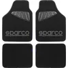 Image de Sparco Ensemble Complet de Tapis de Sol de Voiture universels SPC19 en Polyester Noir/Gris