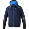 Image de sparco Sweat à Capuche Marque Modèle Sweat avec Fermeture éclair et Capuche TW Taille M Bleu Marine/BL