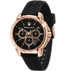 Image de Maserati Montre pour Homme, Collection Successo, en Acier, PVD Or Rose, Silicone, avec Bracelet en Silicone - R8871621012