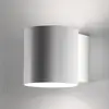 Image de Martinelli Luce Tube applique abat-jour métal 10cm