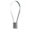 Image de Martinelli Luce 823/BI FLUIDA Lampe DE Table-Blanc, Aluminium