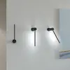 Image de Martinelli Luce Mosca applique LED 20cm noire