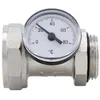 Image de Raccordo portatermometro orientabile con termometro 1 dn 25 10bar/145psi