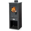 Image de Poêle à bois marta 5-7 kw noir anthracite