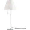 Image de Luceplan Costanza lampe table alu blanc diffuseur