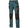 Image de U-Power Pantalon pour homme, pantalon cargo multi-poches, poches genouillères, poche cuisse amovible, tissu confortable, insert élastique, vêtements d'extérieur (RUST JEANS 52)