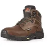 Image de Upower - Chaussures de sécurité hautes sans métal IRON - Environnements humides - RS S3 HRO HI CI SRC 43 - Marron